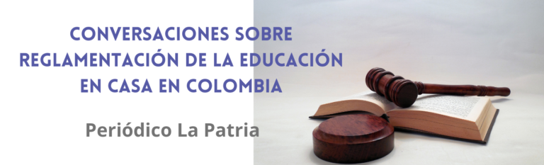 Artículo en La Patria sobre el proyecto de ley y la educación en casa