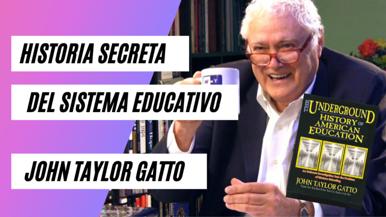 Historia secreta del sistema educativo. Foto de John Taylor Gatto